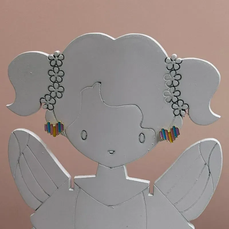 BRINCO CORAÇÃO COLORIDO