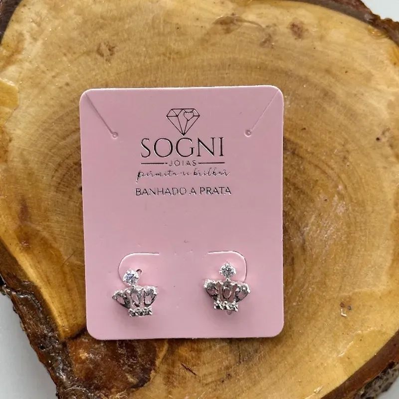 BRINCO PRINCESS - BANHADO A PRATA