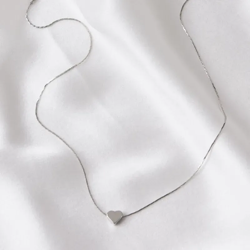 GARGANTILHA 1 LOVE - BANHADO A PRATA