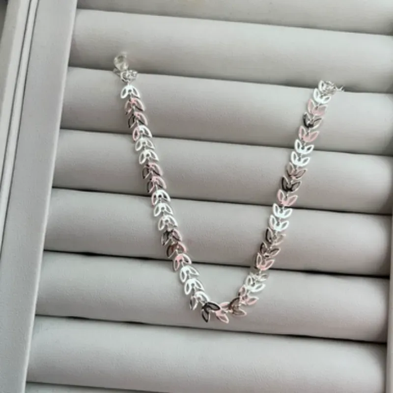 PULSEIRA ESCAMA - BANHADO A PRATA