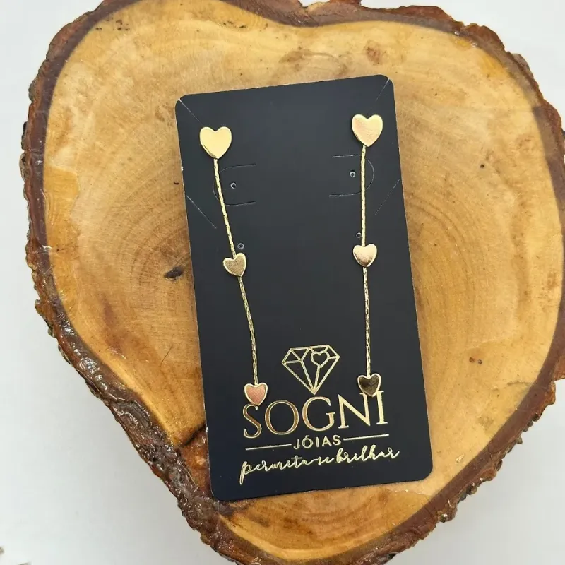 ARGOLA FIO 3 CORACOES