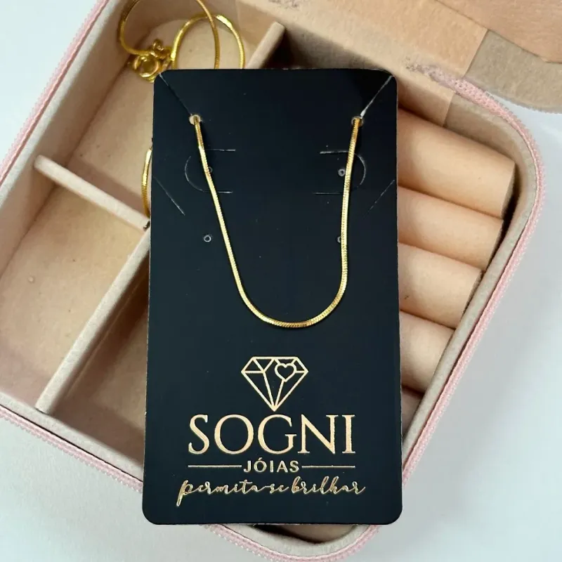 GARGANTILHA CORDÃO DE VIOLÃO 40CM