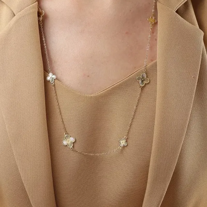 GARGANTILHA LONGA TREVO VIRGINIA