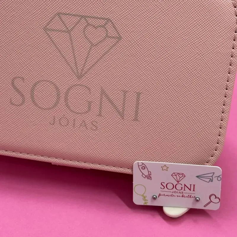 BRINCO BOLINHA BABY - AÇO INOX