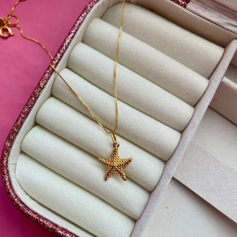 GARGANTILHA  ESTRELA 18K