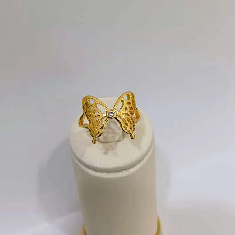 ANEL MAX BORBOLETA 18K