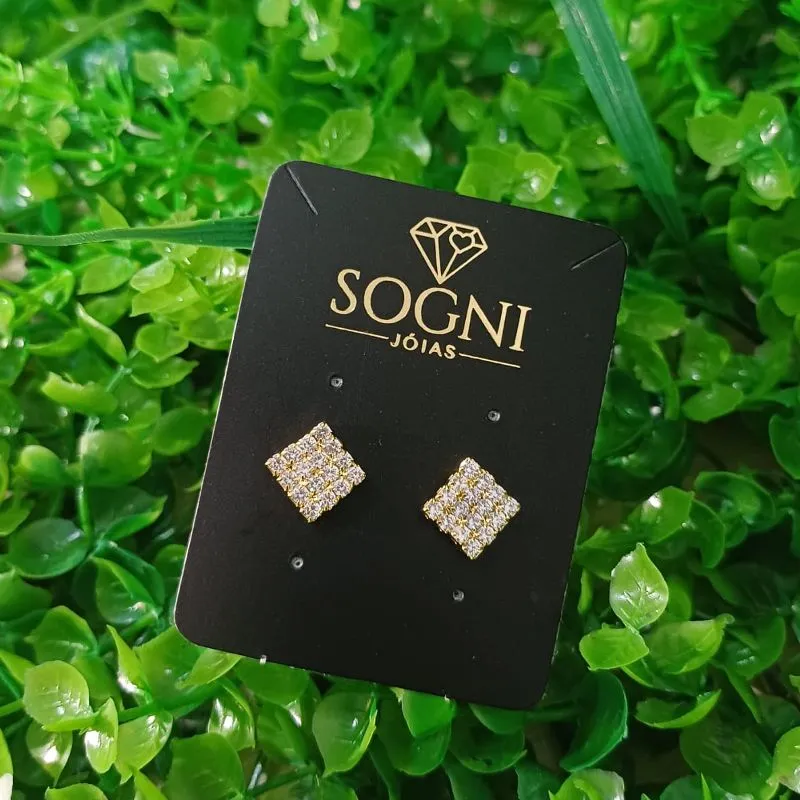 BR G QUADRADO CRAV 18K