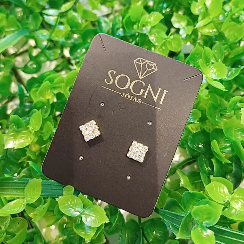 BR M QUADRADO CRAV 18K