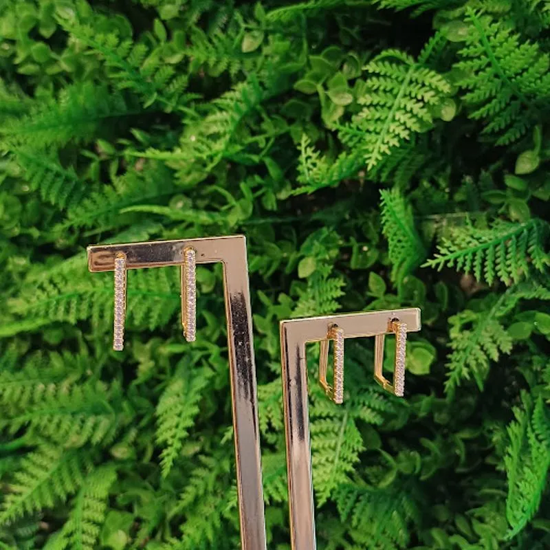 DUO CRAV QUADRADO 18K