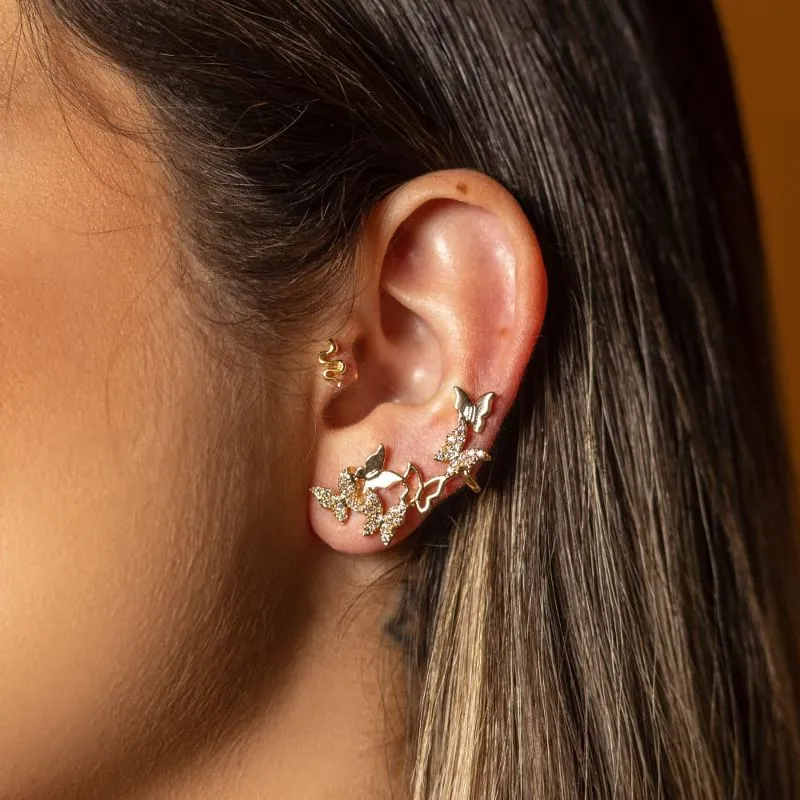 EAR CUFF BORBOLETA