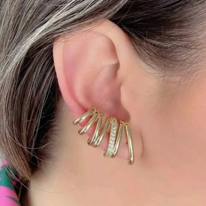 EAR HOOK COM DET CRAV 18K