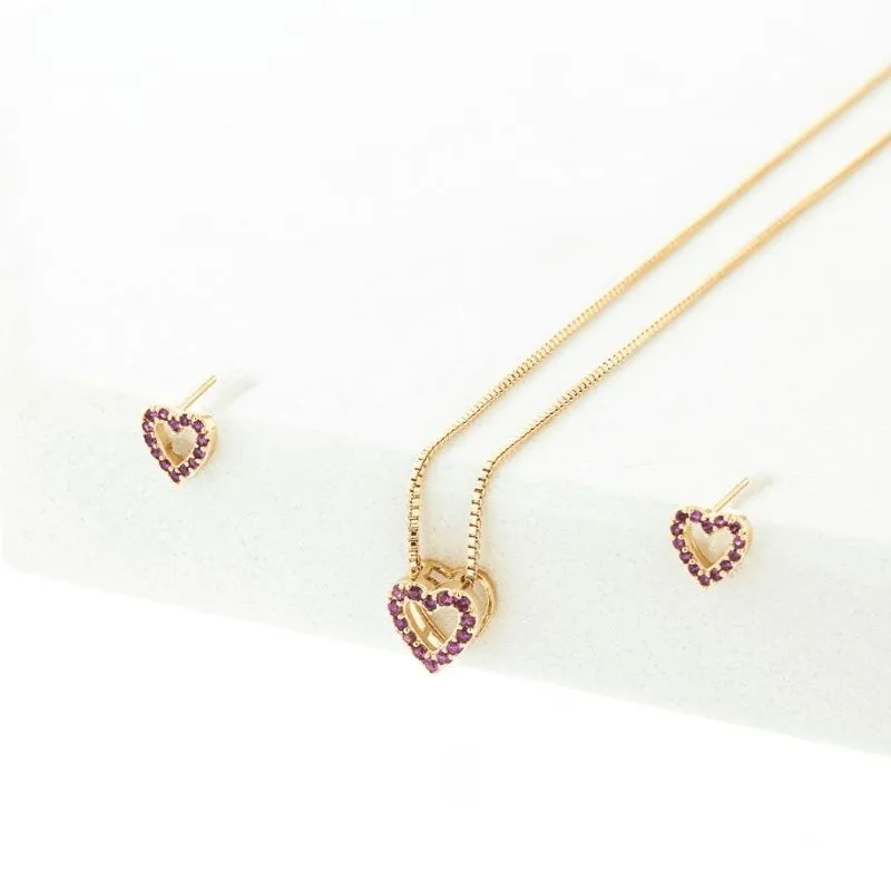 GARG CORACAO CRAV PINK 45CM + 5CM