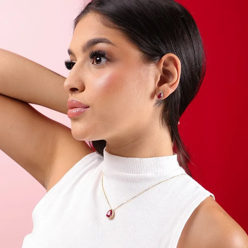 GARG GOTA FUCSIA CRAV 18K