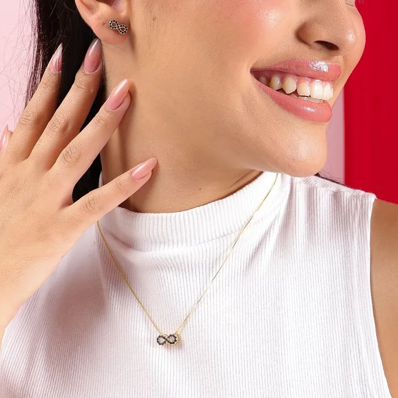 GARG INFINITO CRAV AZUL 18K