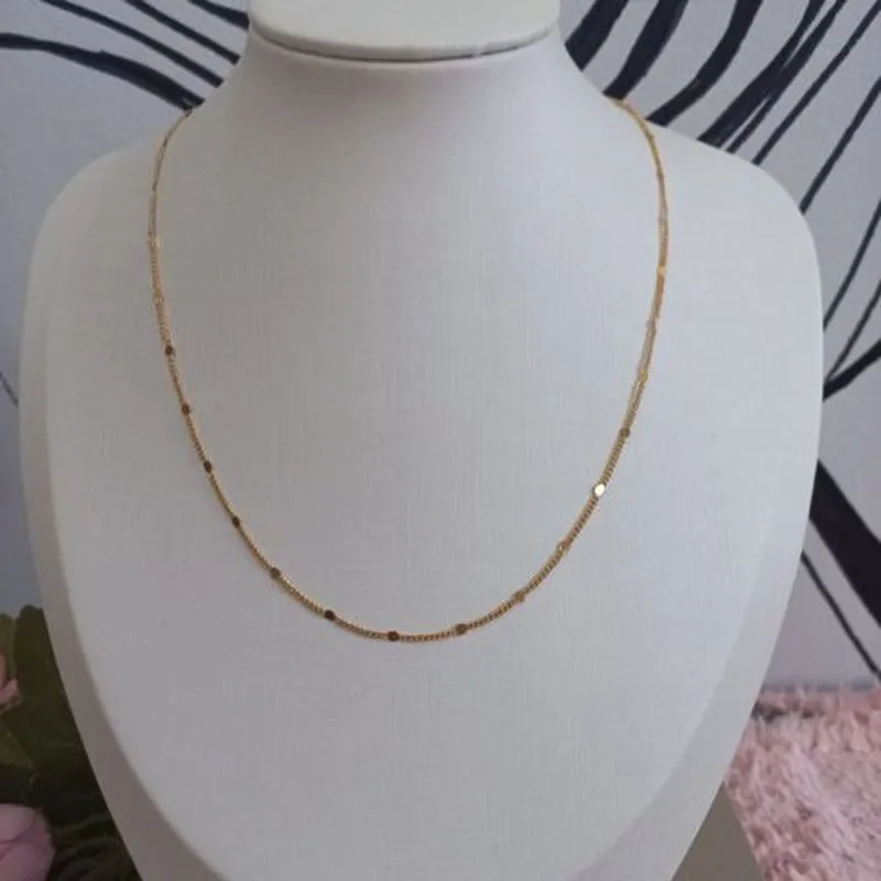 GARGANTILHA GRUMET BATIDA REDONDO