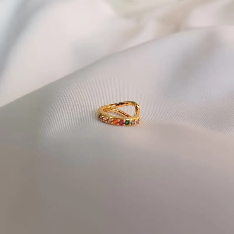 PIERCING FAKE UNO COLOR 18K