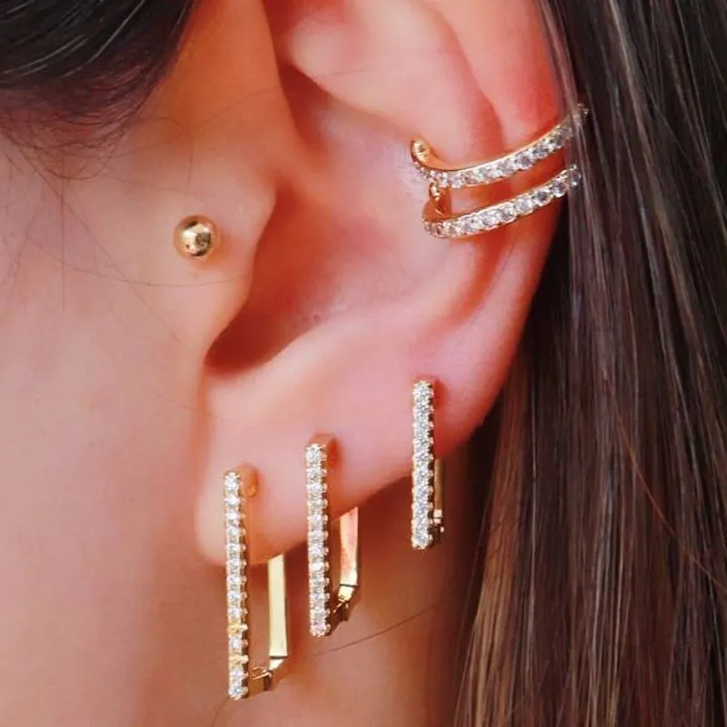 TRIO CRAVEJADO QD 18K