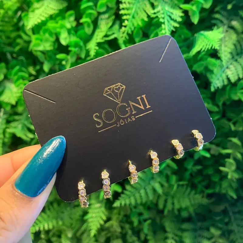 TRIO LOVINHO CRAV 18K