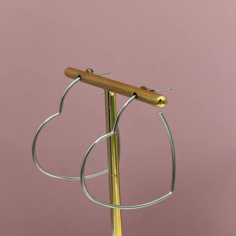 ARGOLA M CORACAO - AÇO INOX