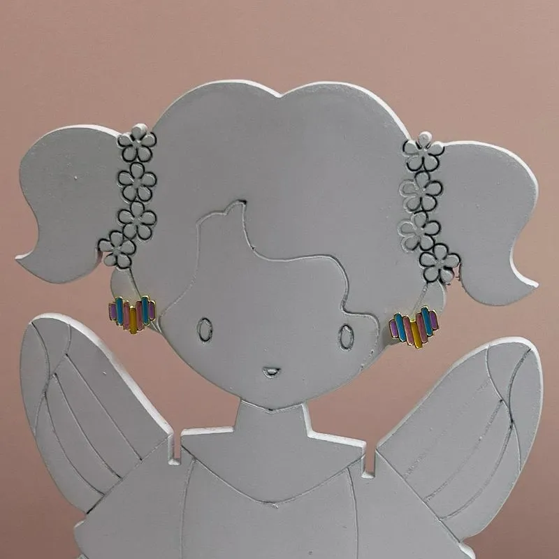 BRINCO CORAÇÃO COLORIDO