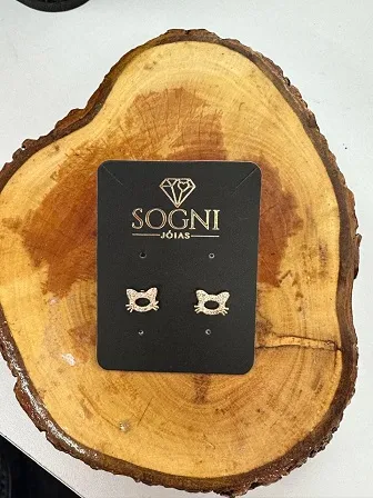BRINCO GATO CRAVEJADO