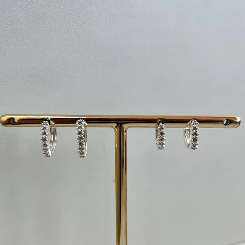 DUO P M ARGOLA CRAV - BANHADO A PRATA