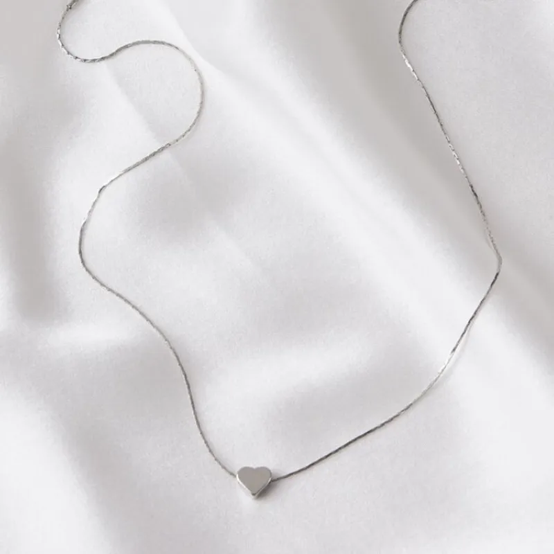 GARGANTILHA 1 LOVE - BANHADO A PRATA