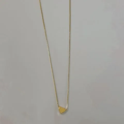 GARGANTILHA CORAÇÃO 40CM