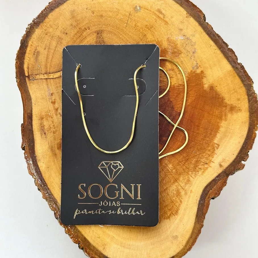 GARGANTILHA CORDÃO DE VIOLÃO 60CM