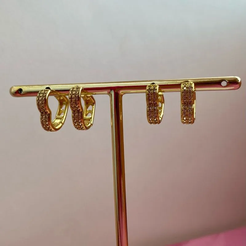 DUO CORACAO CRAV - 18K